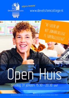 Open Huis op 31 januari Open Huis op 31 januari
