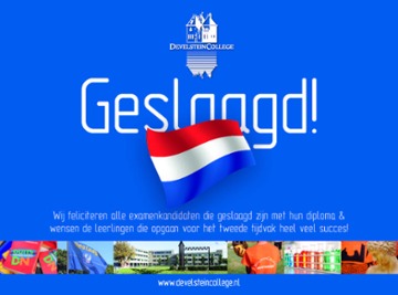 GESLAAGD! GESLAAGD!